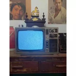 레트로 TV 송출 소품 티비 옛날 아날로그 세트 카메라