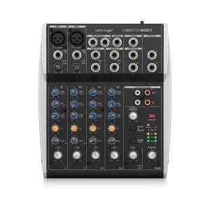 베링거 제닉스 XENYX 802S 아날로그 8채널 믹서(USB 스트리밍 인터페이스 내장)