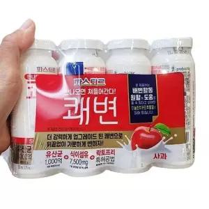 파스퇴르 쾌변 요구르트 (사과) 150ML X 4입 X 1개 a80242