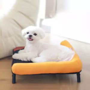강아지 침대 세트 커버분리 진드기방지 소형·대형 겸용