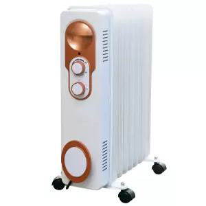 우주전열 9핀 라디에이터 2kW WJR-009TB 가정용 사무실 화장실