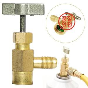 자동차 에어컨 냉매 캔 탭 밸브 R134A 1/4 SAE 오프너 디스펜싱 병 액세서리