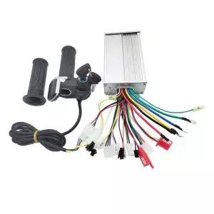 전기 자전거/자전거 스쿠터 듀얼 모드 브러시리스 컨트롤러 36V 48V 500W 및 스로틀 키트