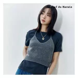라삐아프 26SS 코튼 라운드넥 리브드 반팔 티셔츠 4종 [런칭 가격 79,900원]