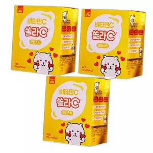 고려은단 쏠라C 분말스틱, 2g, 60포, 3박스