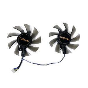 냉각 75mM 4핀 T 128015 MANLI GTX1660 Super Gallardo GTX 1660Ti 6G OC 비디오 카드 팬용 SU 쉘 GPU 팬