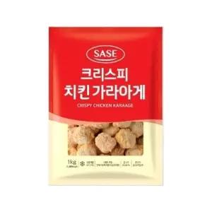 사세 크리스피 치킨 가라아게 1kgx2봉