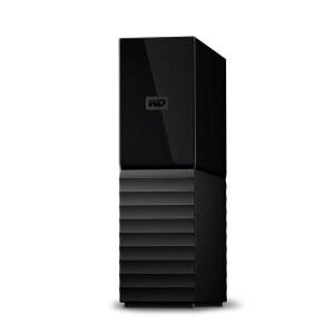 WD 12TB My Book 데스크탑 외장 하드 드라이브, USB 3.0, 비밀번호 보호 및 자동 백업 소프트웨어가 포함된 외장 HDD - WDBGB0120HBK-NESN