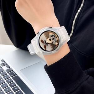 삼성 갤럭시 시계 호환용 호환용 7/6/5/4 용 실리콘   PC 케이스 SmartWatch   밴드 호환  40MM 새 모드 키