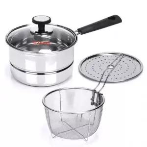 키친아트 스텐 미니 찜국수냄비 16cm