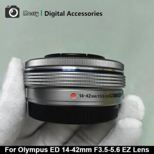 올림푸스 M.Zuiko 디지털 ED 14-42mm F3.5-5.6 EZ 팬케이크 줌 렌즈 마이크로 포서드 M43 MSC용 95% 새