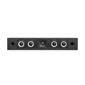 Polk Monitor XT35 슬림 센터 채널 스피커 - 고해상도 오디오 인증, Dolby Atmos & DTS:X 호환, 1인치 테릴린 트위터 및 4인치 동적 균형 우퍼, 벽걸이형, 미드나잇 블랙
