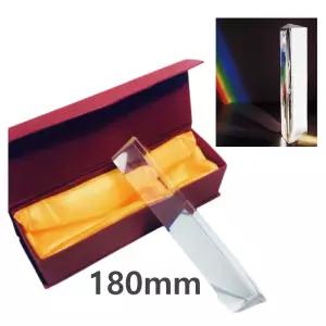 빛굴절 무지개빛관찰 180mm 삼각프리즘 관찰 수업용 광학유리