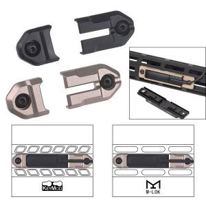 전술 스카우트 라이트 프레스 패드 스위치 Mlok 레일 마운트 M600 피카티니 손전등 슈어파이어 호환