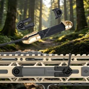 슈어파이어 M600 스카우트 라이트 플래시라이트 리모트 테이프 압력 패드 스위치 Mlok Keymod 20mm 레일 마