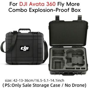 DJI호환  AVATA 360 가방 RC 2/배터리 충전기 공구가방 충격방지형 임팩 방지 핸드백 드론 본체 보호커버