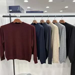 [트루젠]남자 가을 겨울 울 혼방 하프터틀넥 반목폴라 니트 스웨터 티셔츠 6컬러 660_