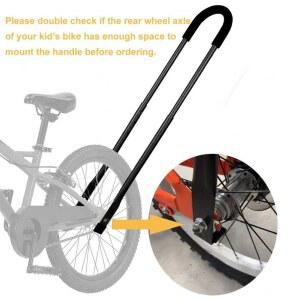 자전거로라 자전거 훈련 핸들 , 부모용 바 라이딩 밸런스 입문용 트레이너 부착물, / 푸시