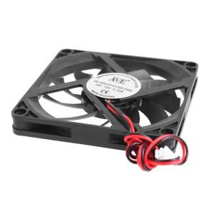 PC 컴퓨터 CPU 시스템 방열판 브러시리스 냉각 선풍기 8010, 데스크탑 섀시 라디에이터 쿨러 팬, 12V 2 핀