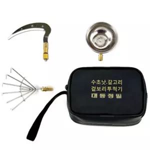 아피스 수초낫 갈고리 겉보리투척기 주걱 3종세트