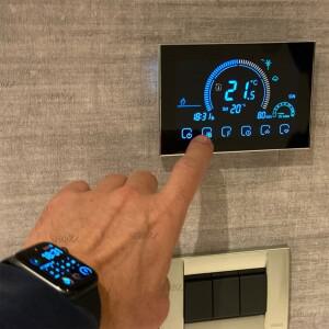 TUYA WIFI/ZigBee/MODBUS RS485 스마트 온도조절기 - 전기 온돌(16A), 온수 및 가스 보일러(건접점)용 프