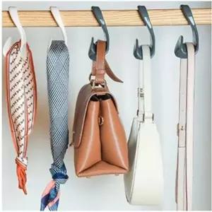 다용도 가방걸이 화이트 20개 거치대 다용도걸이 옷걸이 넥타이걸...