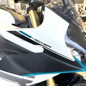 CFMOTO 450SR 2025 바이크 오토바이 부품 사이드 다운포스 네이키드 스포일러 고정 윙렛 페어링 SR 윙 디플