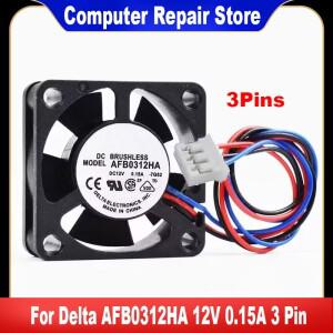 델타 AFB0312HA 12V 0.15A 3핀 30x30x10mm 서버 사각형 냉각 팬 쿨러 방열판 라디에이터의  기능