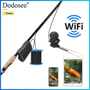 도도씨 15 50m 수중 WiFi 낚시 카메라 2025 신형 HD 어군탐지기 송신기 포함 호수/바다용 IOS 안드로이드 낚시 액세서리