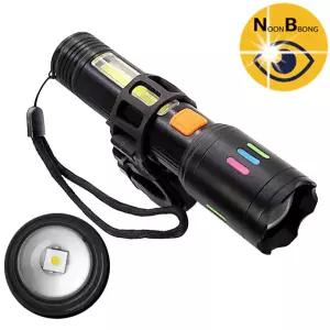 LED COB 충전식 자전거 전조등 랜턴 후레쉬 라이트안전등 줌라이트 LED손 식손 자전거등