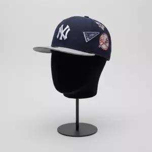 MLB 키즈 시그니처 배색 패치 스냅백 뉴욕양키스 NAVY 7ACPB356N 50NYS