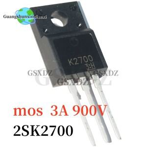 전계 효과 트랜지스터 N 후크 채널 2SK2700 3A 900V TO-220F  10개