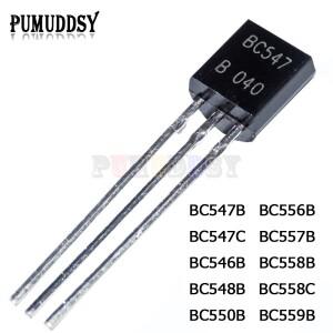 삼극관 트랜지스터 BC547B BC550B TO92 50개