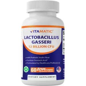 비타매틱 락토바실러스 가세리 DR 캡슐당 120억 CFU 60정 VItamatic