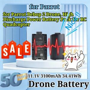 11.1V 3100mAh 34.41Wh 교체용 리튬폴리머 배터리(Parrot Bebop 2 Drone용) RC 쿼드콥터용 고방전 전력 배