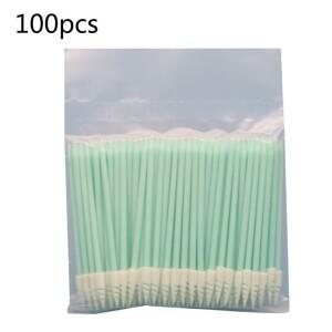40JD 100pcs 미니 소형 소형 뾰족한 팁 스폰지 청소 면봉 늘어선 먼지  막대기