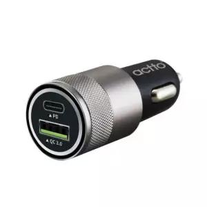 엑토 듀얼 27W PD+QC3.0 차량용 고속 충전기 CCU-23