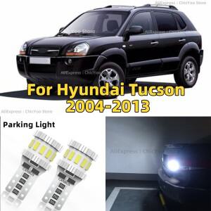 LED CANBUS 주차 램프 자동 전구 6000K 화이트  호환 투싼 2004 2013 W5W T10 2개