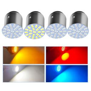 1156 BA15S P21W BAY15D 등급 A 3014 22SMD S25 G18 테일 턴 신호 역방향 브레이크 안개등 용 자동차 전구