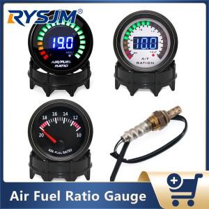 52mm 에어 연료 비율 게이지 AFR 디스플레이 협대역 산소 O2 센서 (12V 자동차용 액세서리)