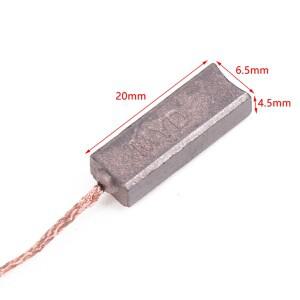 10개 4.5X6.5X20mm 고순도 구리 발전기 카본 브러쉬 교류 레귤레이터용