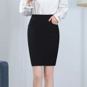 올스판 뒷트임 H라인 정장치마 면접 오피스룩 스커트 하이웨스트 스커트 정장치마 H라인