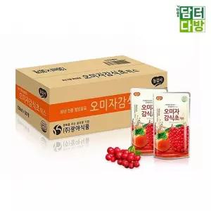 광야 오미자감식초 파우치 130ml 1BOX 30개입/건강/즙/식품/액기스/선물/음료/착즙
