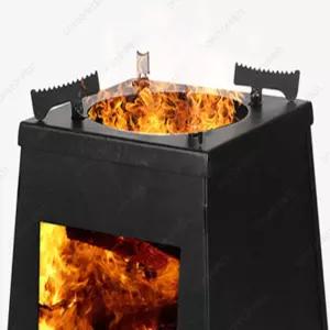 매일발견 접이식 화목난로 겨울캠핑용품