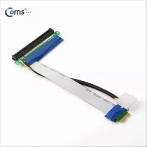 PCI Express 연장 아답터 1x to 16x PCI-E IDE 4P전원