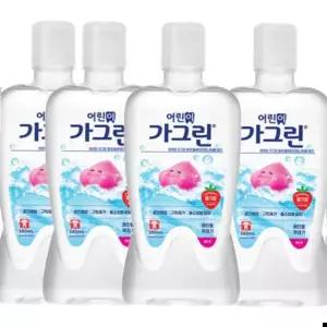 어린이가그린 아동 가글 딸기맛 380ml 4개