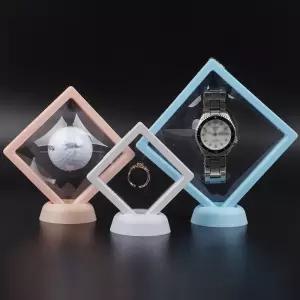 투명필름 악세사리 액자 케이스 돌반지압화 3D입체액자 압화액자 주얼리쇼케이스