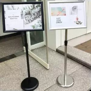 메뉴판거치대 배너 안내판 스탠드 A2