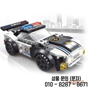 슈퍼 경찰 도시 비행기 듀얼 로터 헬리콥터 유명한 자동차 SWAT 빌딩  DIY MOC 클래식 모델 벽돌 14세 이상