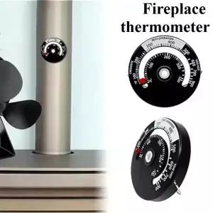 목재 벽난로 팬 스토브 연소 표시기 온도 게 자기 굴뚝 파이프 미터